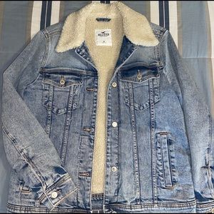 Hollister Sherpa Denim Jacket